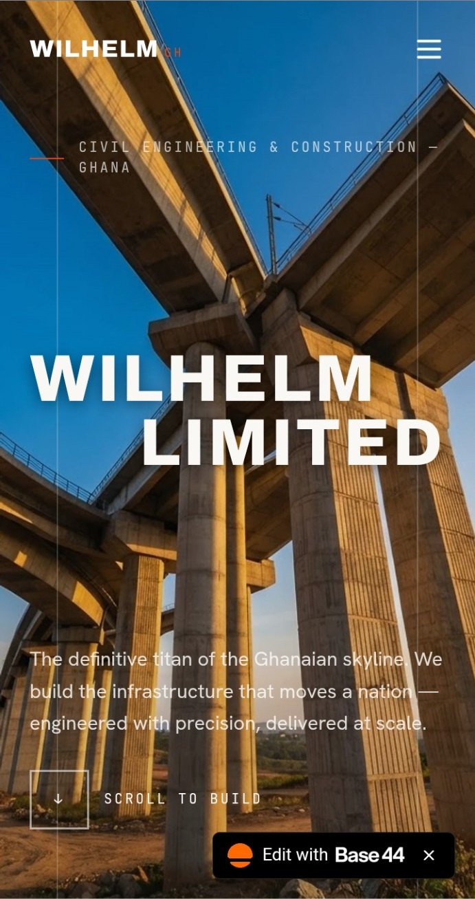 Wilhelm Limited website screenshot